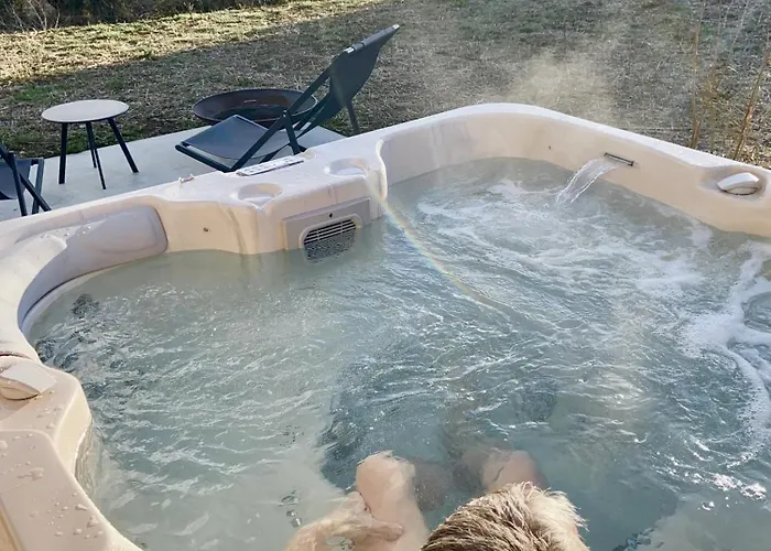Lodge Nature Village - Silky N°20 - 4 Personnes Avec Jacuzzi Bullange